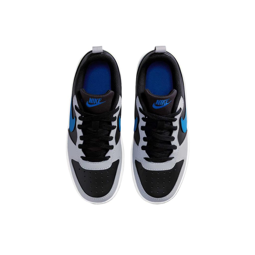 Nike Court Borough Synthetic Leather Low top Kids' Skateboarding Shoes Unisex IQ2729-001