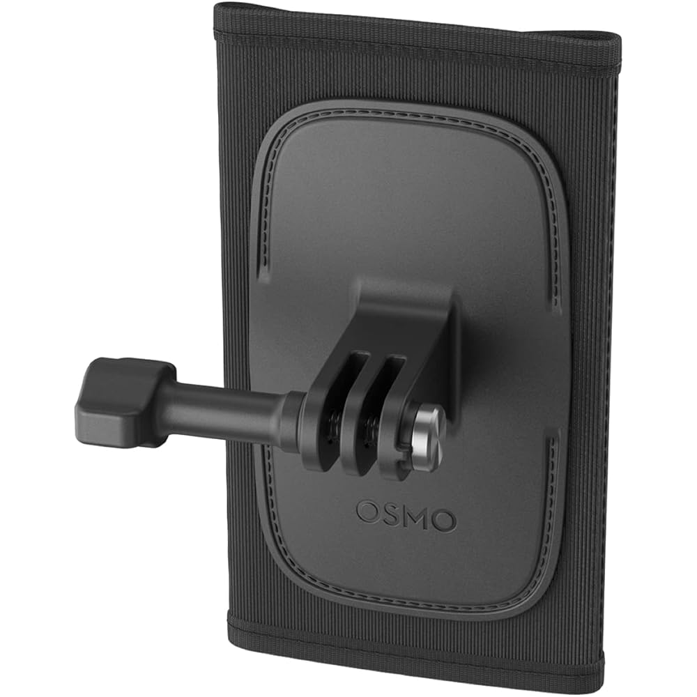 DJI Osmo Backpack Strap Mount, Compatible with: Osmo Action 2, Osmo Action 3, Osmo Action 4, Osmo Action 5 Pro, Osmo 360, Osmo Nano, Osmo Action 6