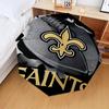 Who Dat Nation Football Umbrella Folding Umbrella, Automatic Umbrella 8-Frame for Travel, Camping Use Gift for Halloween Christmas