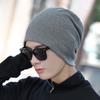 Cappello Pullover e Scaldacollo da Uomo per Esterno Anti-Freddo: Berretto antivento per ciclismo Autunno/Inverno