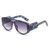 JYL TS Sunglasses UV Large Frame Hip-hop Street/5691