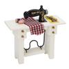 1:12 Dollhouse Miniature Sewing Machine Vintage Dollhouse Furniture Accessory Simulation Sewing Mach