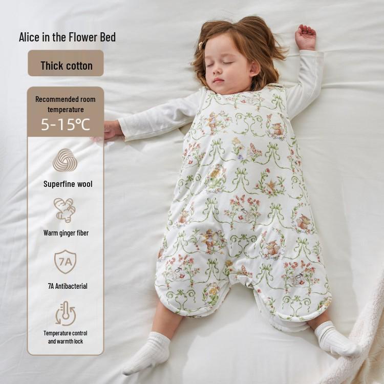 Universal Baby Silk Sleeping Bag & Vest – Anti-Kick, All-Season Comfort for Spring & Autumn