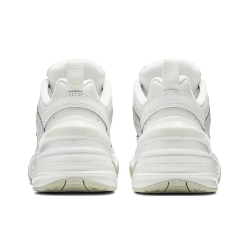 Nike Zapatillas Casuales de Caña Baja Minimalistas Blancas Cómodas Amortiguadoras Duraderas Unisex AQ3108-006
