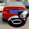 Stainless Steel Car Exhaust For Bmw 3 Series X1 E84 E87 E81 E90 E91 E92 E93 318i 318d 320i X3 Tail Muffler Tip Pipe High Quality
