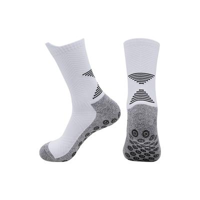 Summer Adult Training Football Socks Towel Bottom Sports Socks Point Rubber Bottom Non-Slip Socks Sweat-Absorbing Medium Tube Socks Men