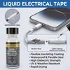 White Liquid Electrical Tape Fast Dry Waterproof Insulation Sealant Glue Phone USB Data Cable Charger Cord Wire Repair Paste