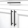 Kitchen railing furniture handle drawer cabinet black matt retro loft 96mm