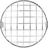 For Motorcycle, 7 Inch Headlight Mesh Grille Side Mount, Universal Cafe Racer Mask, Silver Headlight Lamp Cover, Motorcycle Headlight Cover
