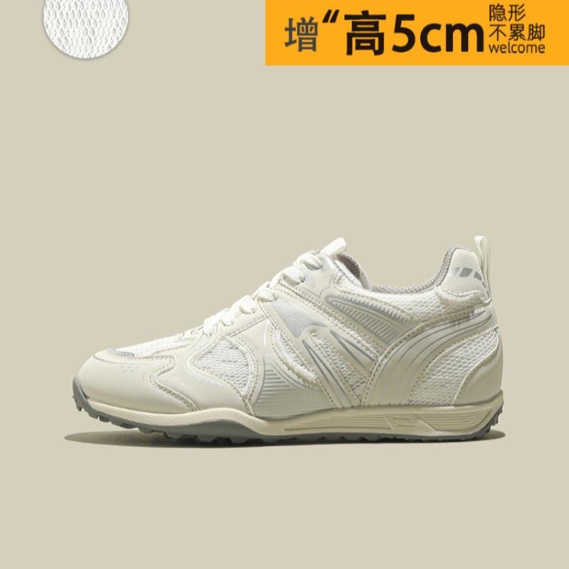 

European thick-soled German training shoes women s spring 2025 new casual shoes breathable mesh round head versatile lightweight single shoes 35