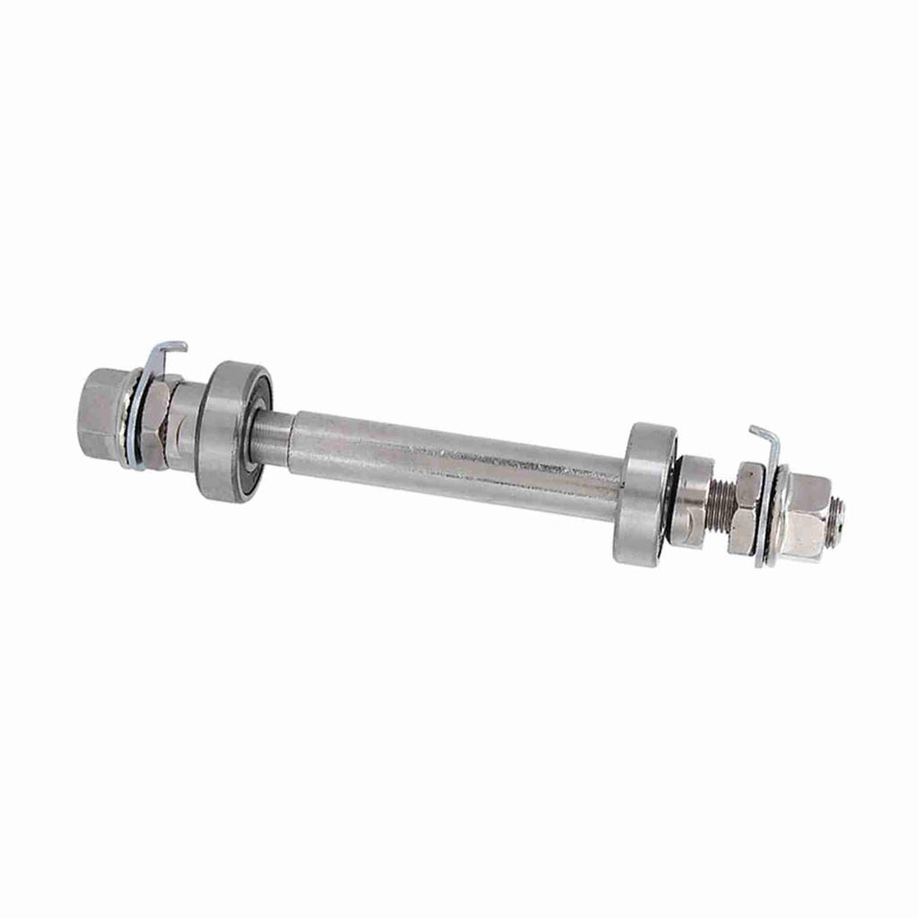 Durable Metal Bicycle Wheel Hub Axle Front Rear Solid Shaft Lever Bike Repair Tool Accessories