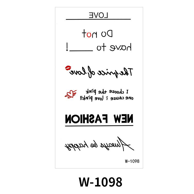 

Cartoon Tattoo Sticker Waterproof Small Fresh Temporary Tattoo 3D Children S Tattoo Sticker Tattoo 75 * 140Mm (die)