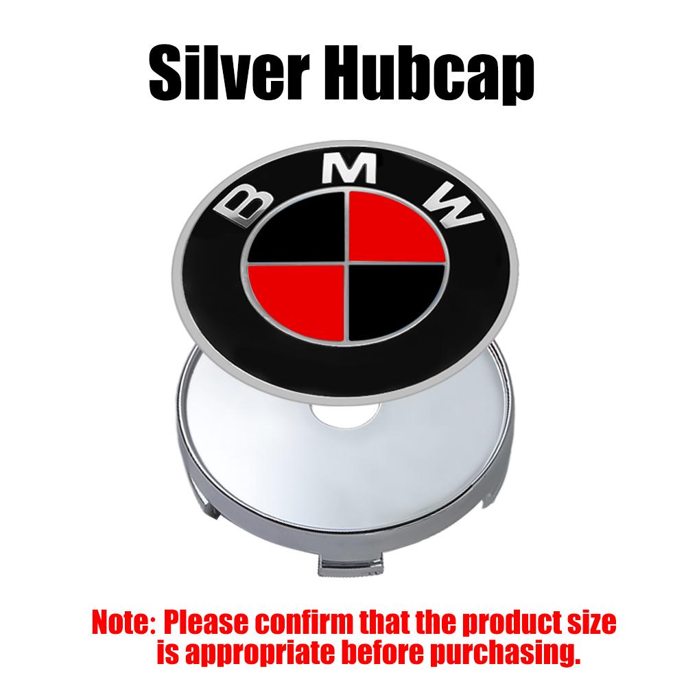 2026 Hot 4Pcs 60/63/68mm Car Emblem Wheel Center Covers Hub Caps Badge Replacement For BMW M E30 E34 E36 M5 M6 F01 F20 E39 E46 E52 E53 M3