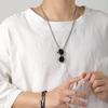 Yousheng Sweater Necklace Hip Hop Minimalist Casual Hypoallergenic Alloy Gift Jewelry Accessories Men Women Sunglasses Pendant Long Chain for Daily