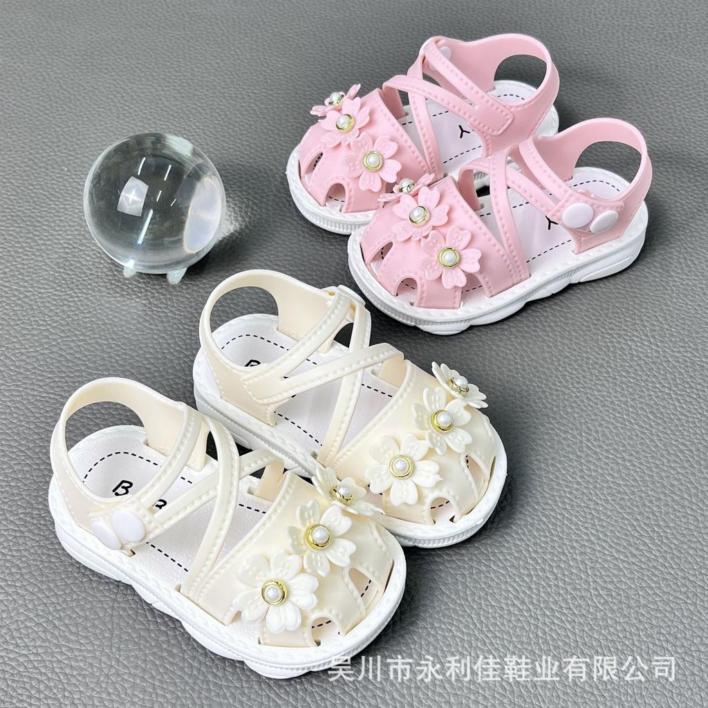 New Summer Baby Shoes for Girls, Soft Sole Infant Toddler Walking Shoes