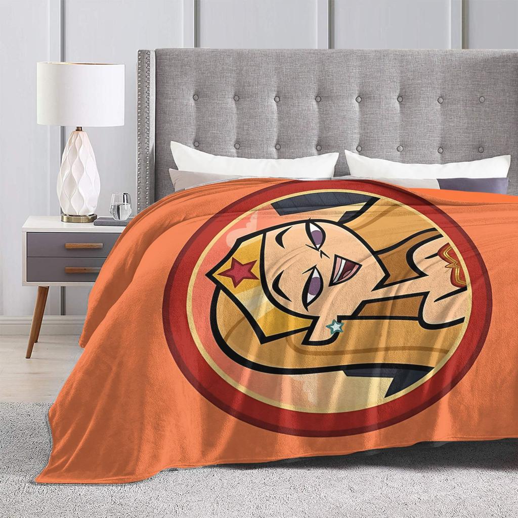 Totals Dramas Reboot Icon - Superhero Julia Velvet Throw Blankets Blankets for Sofa Office Warm Bed Rug