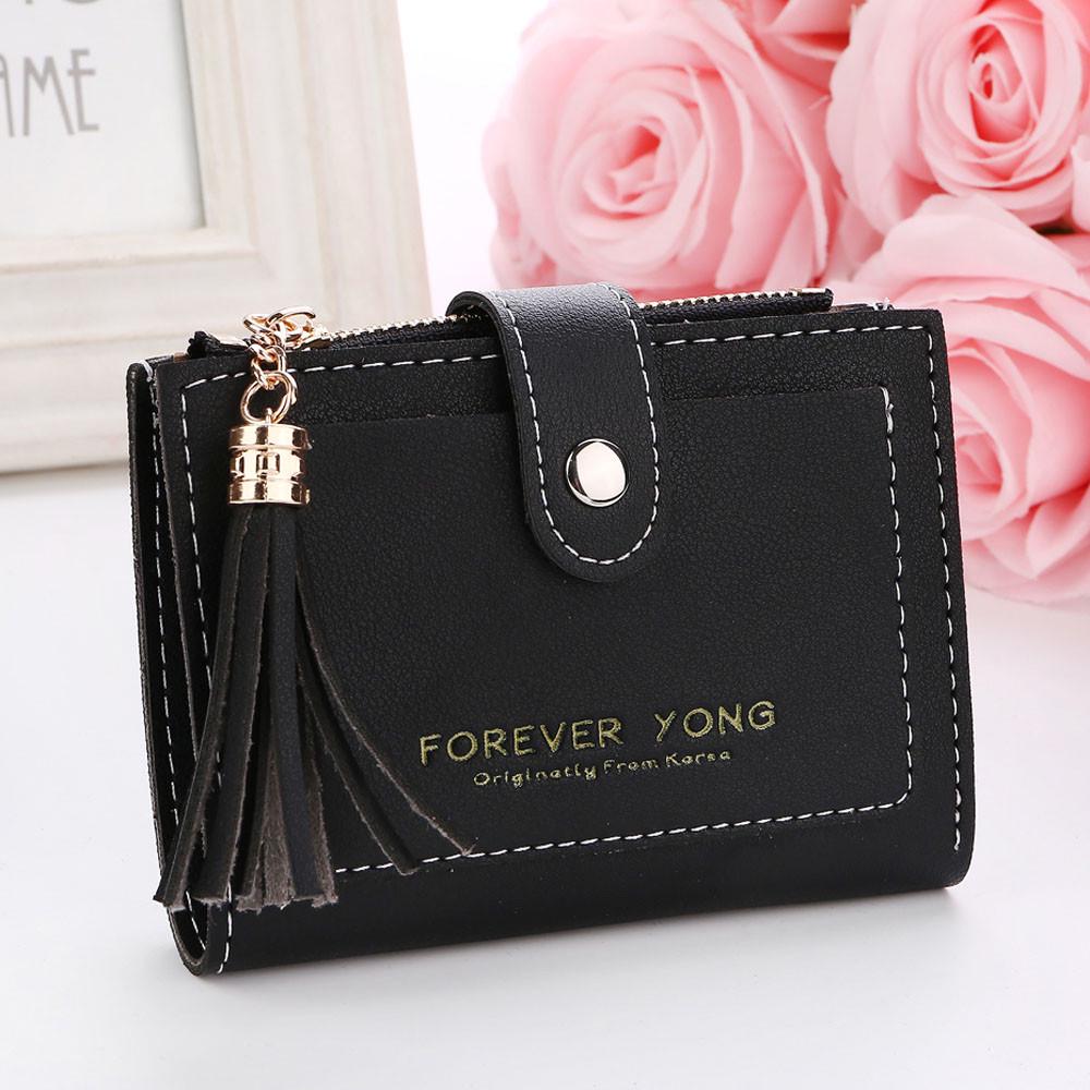 Buy RE Women Simple Cute Letters Short Wallet Coin Purse Card Holders