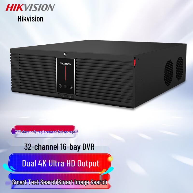 

Hikvision 32-Channel 16-Bay NVR