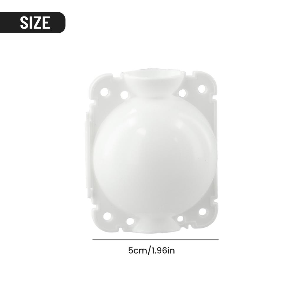10Pcs Reusable Plant Root Growing Box Plant Rooting Box Shell High Pressure Propagation Ball Garden Graft Box White/Transparent
