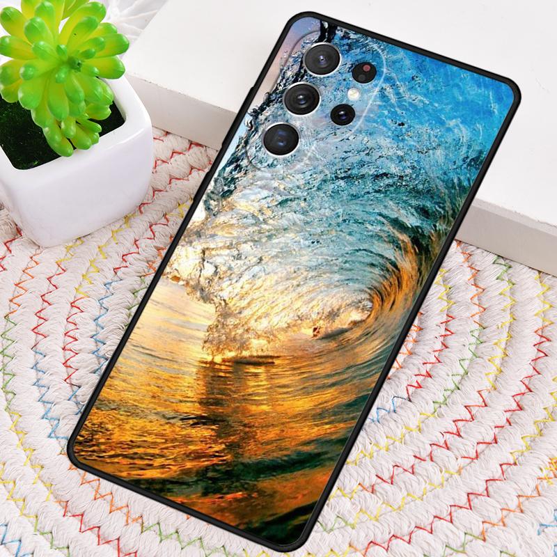 Extreme Sport Surfing Beach Phone Case for Samsung Galaxy Note 10 Pro S26 Ultra S23 S24 FE S25 S21 S22 PLUS Shockproof Cove