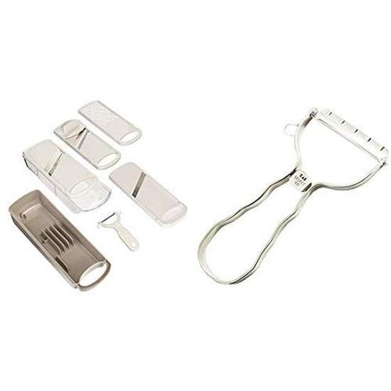 KAI Cooking Tool Set Delico Made Japan DZ0746 Peeler SELECT100 T-Type DH3000Set Purchase