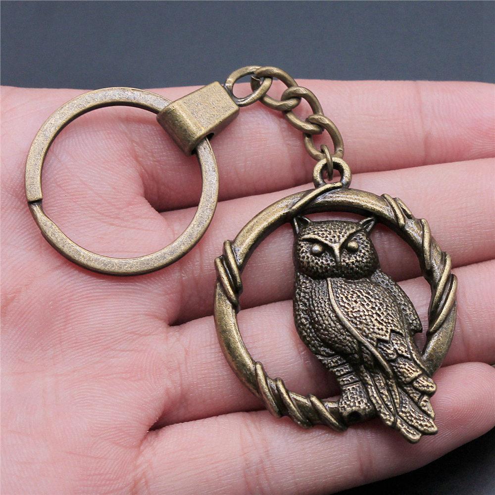 30mm Keychains Butterfly Bird Kids' Jewelry Materials QY010