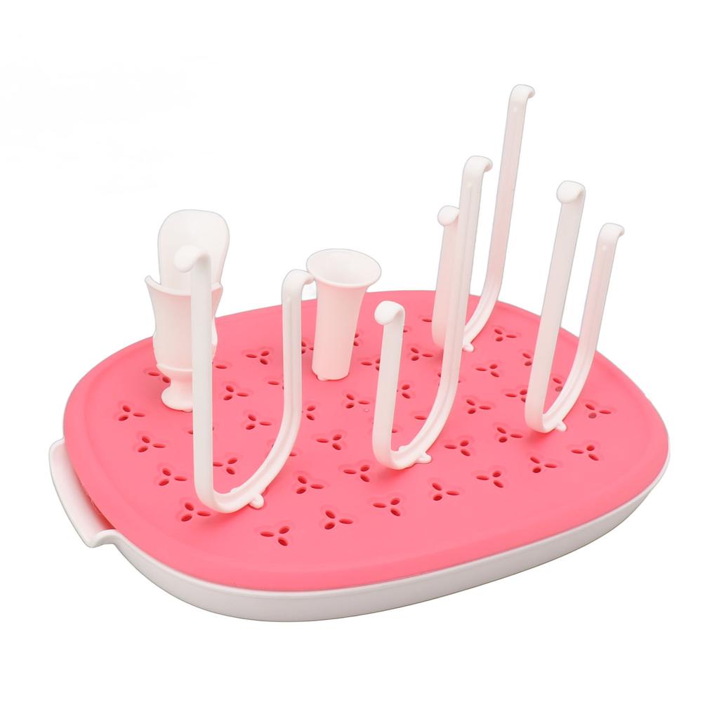 Baby Bottle Drying Rack Detachable Multi Stands Drain Board Thicken Base Bottle Dryer Holder