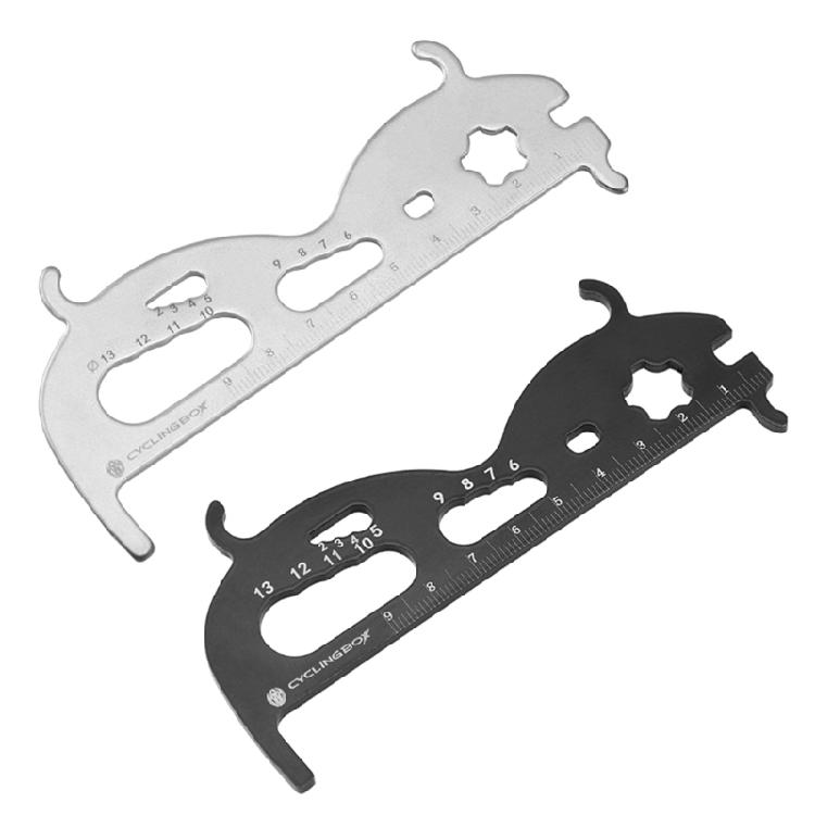 Multipurpose Bicycles Chain Wear Checker Measuring Ruler Tool Test Caliper