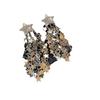 2PC Women's Fashion Star Earrings Jewelry Casual Design Suitable for Date, Party, Festival Gifts-E77