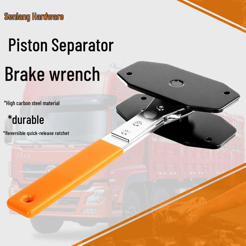 Brake Caliper Reset Ratchet Wrench for Disc and Piston Systems