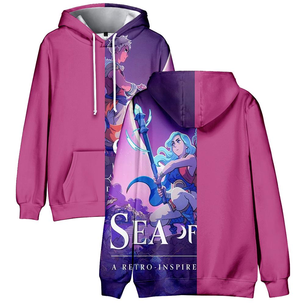 

HOT Fashion for Fans of Game Sea of Stars Printed Hoodies Sweatshirt Outdoor Sport Cosplay Pullovers Hoodie Cosplay Costume