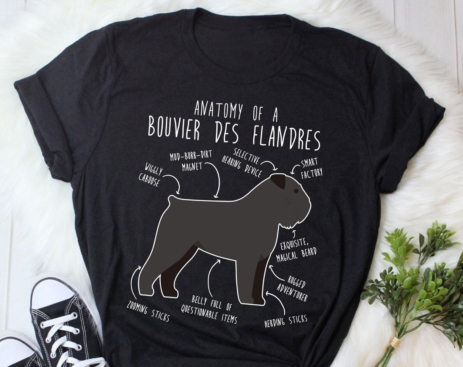 Bouvier Des Flandres Shirt, , Black Docked Bouvier, Dog Lover Gift, Cute Dog T-shirt, Pet Lover Tshirt, Tee, Dog Mom, Dog Dad 160