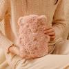 The New Hot-selling Cute Cartoon Cookie Bear Hot Water Bottle Winter Plush Warm Water Bag Warm Belly Warm Feet Warm Bed