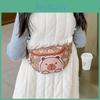 Crossbody Capybara Printed Chest Bag Children Cartoon Outdoor Leisure Waist Pack