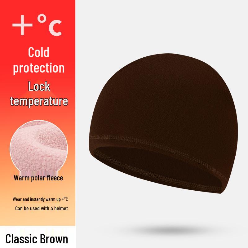 Thick Fleece Ear-Protective Winter Motorcycle Helmet Liner