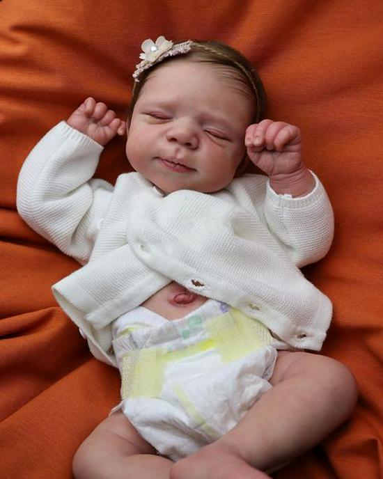 19-Inch Pascale Reborn Newborn Baby Doll All Gel