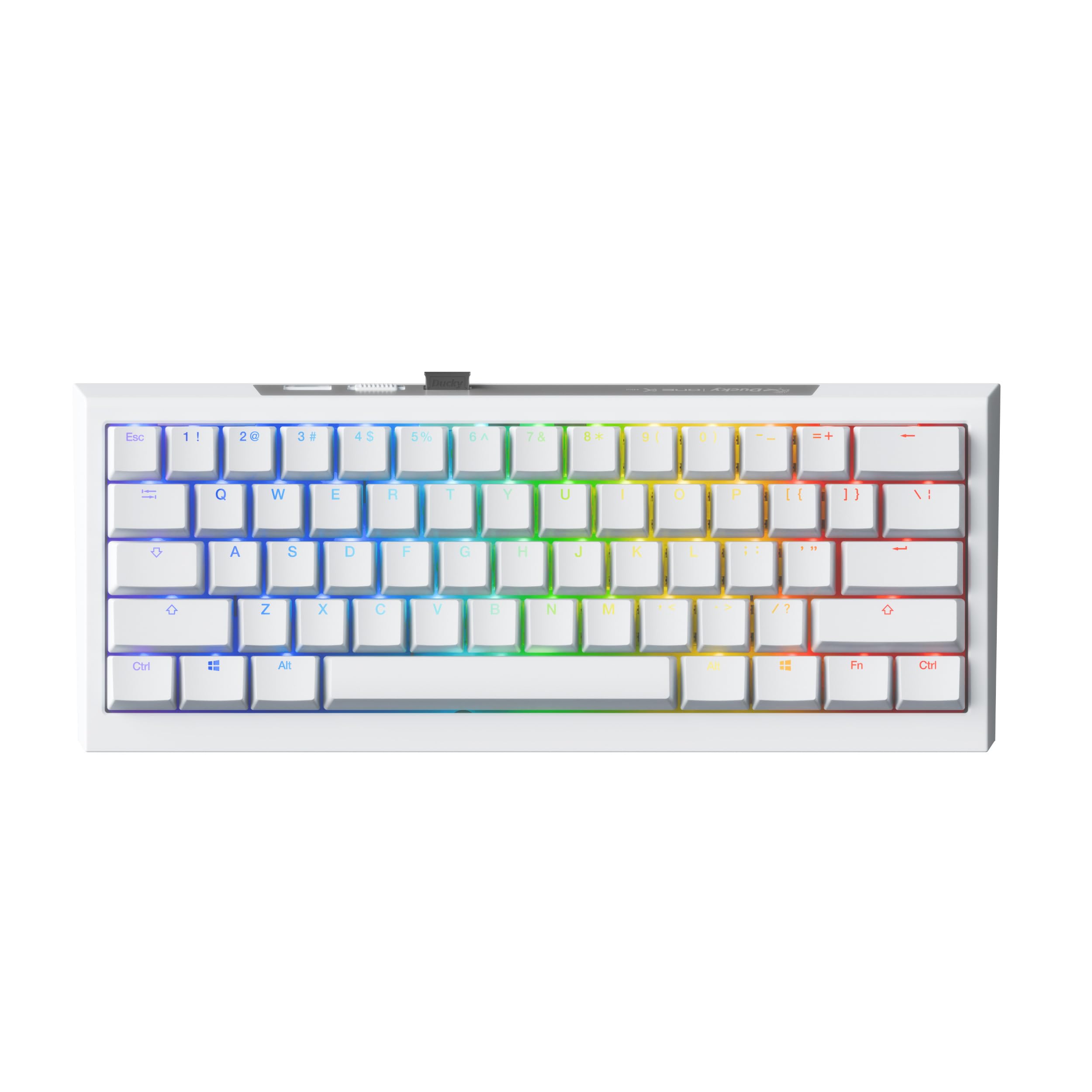 

Ducky One X Mini Wireless Pure White Ducky AI Switch 60%