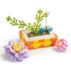 Children'S Building Block Toys 276Pcs Building Block Potted Plant Set Building Block Flower Shop Diy Assembled Small Particles Building Block Flowers