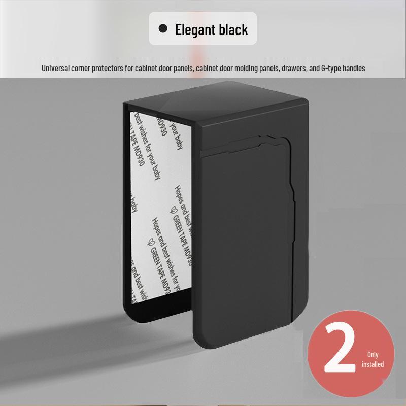 G-Shaped & U-Shaped Anti-Collision & Anti-Scratch Cabinet Door Handles & Corner Protectors for Wardrobe & Table.