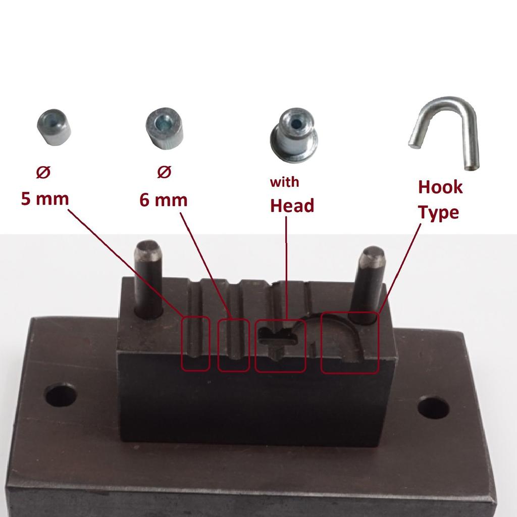 BCR1000 BCR1000 Window Regulator Door Cable Wire Rope End Pin Stop Rivet Press Fixing Moulding Apparatus