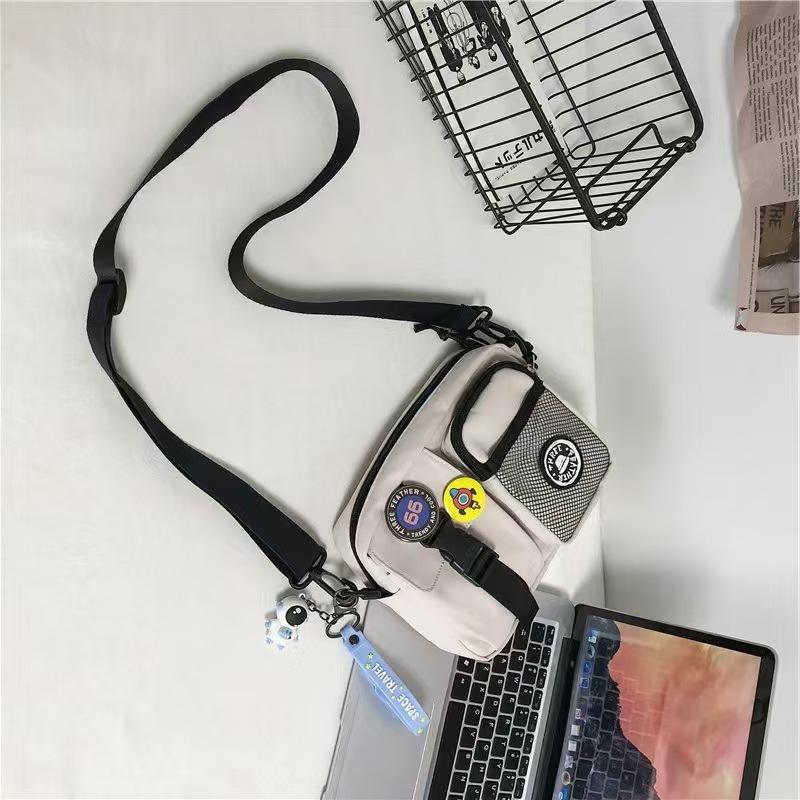 Small Backpack Women's New I Fashion Couple Crossbody Bag Trendy Student Shoulder Bag