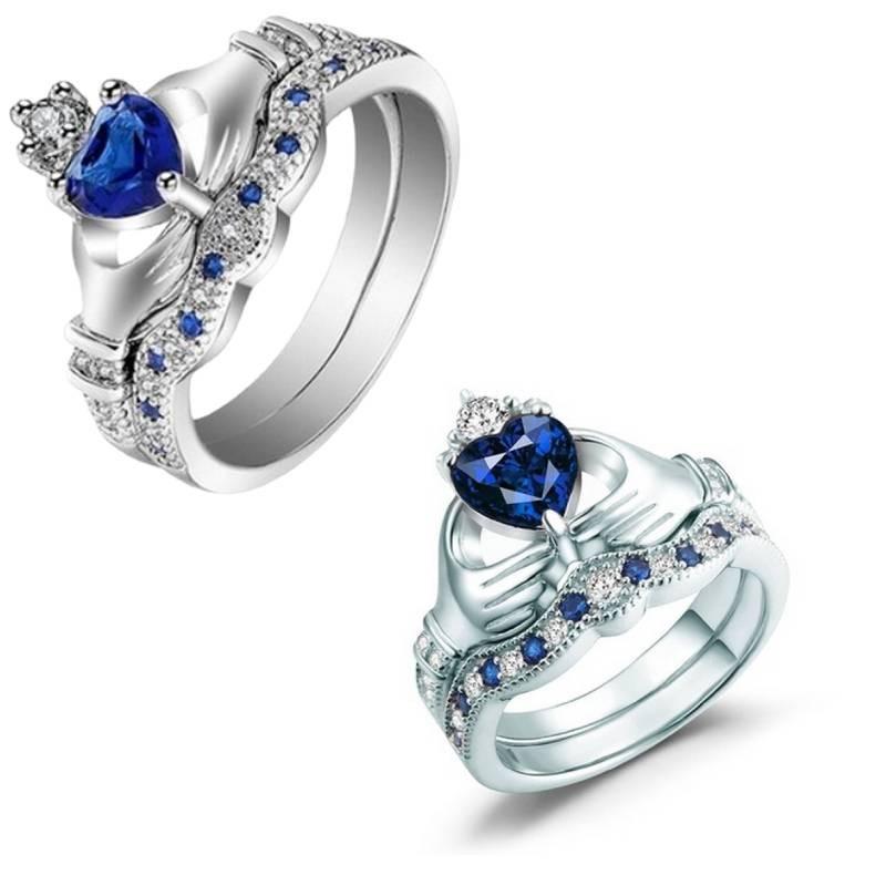 Ring Shaped Heart Jewelry Decorative Ornaments Gifts Fashion Simple Elegant