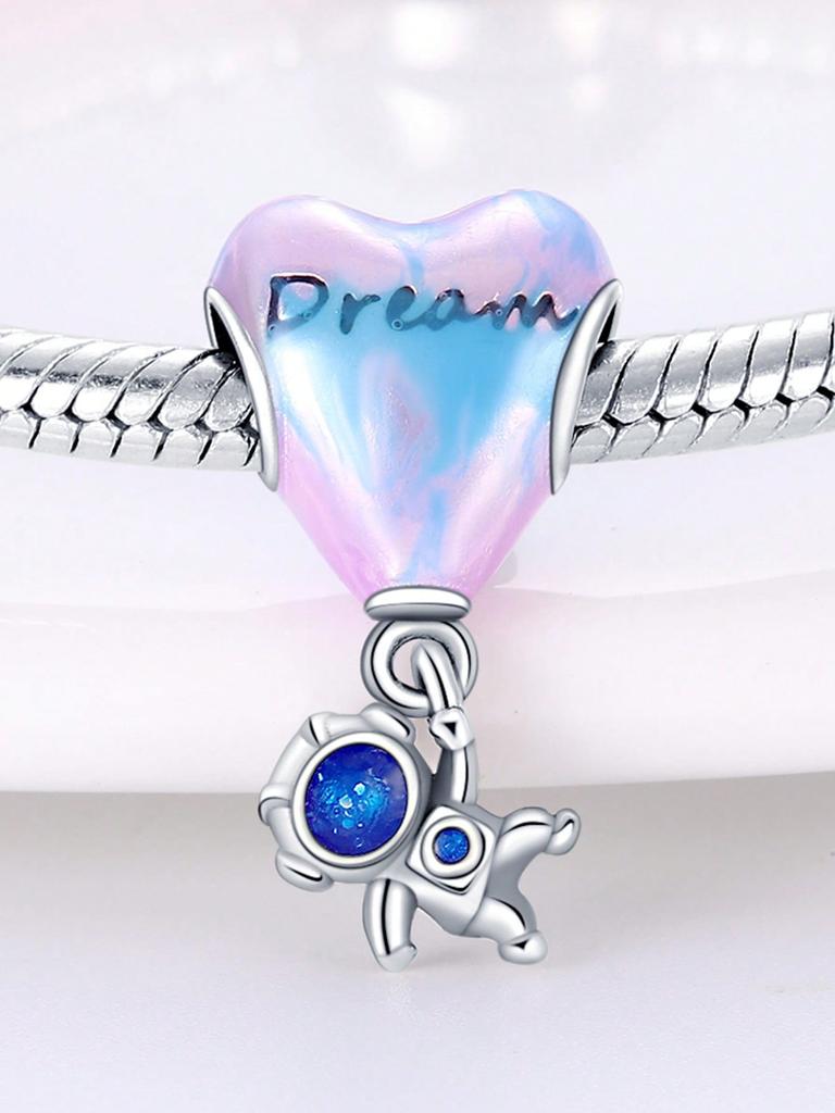 Charms Plata Starry Sky Moon Beads For Charmsoriginales Bracelet Beads Jewellery Making Women'S Gift