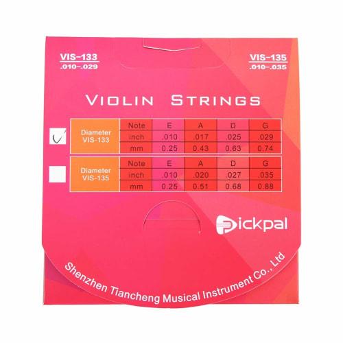 4/4 Violin Strings, Set of 4, Full Size Violin Strings