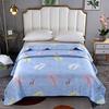 Summer Cool Gift Quilt Set: Washable Cotton Comforter & Thin Quilt