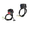 1 Pair Motorcycle 7/8inch Left and Right Handlebar Mount Switch with Horn and Ignition Control