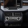 Colorful Car Center Control Air Conditioner Switches Cover Trims Button Rings