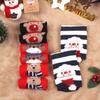 Women Santa Claus Elk Bear Cartoon Stockings Colorful Cotton Xmas Gift Christmas Animals Socks