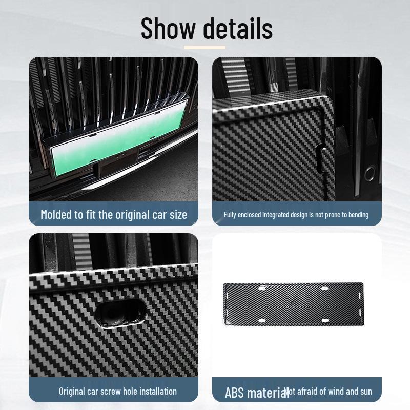 Six Sheep Extreme Krypton 9X Car License Plate Frames: Anti-Deformation, Protective, and Practical.