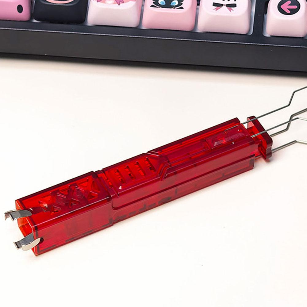 2 in 1 Key Puller Keyboard Action Adjuster Keycap Puller Switch Puller Cleaning Tool for Fixing Mechanical Keycap